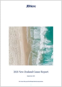 JBWere 2021 New Zealand Cause Report