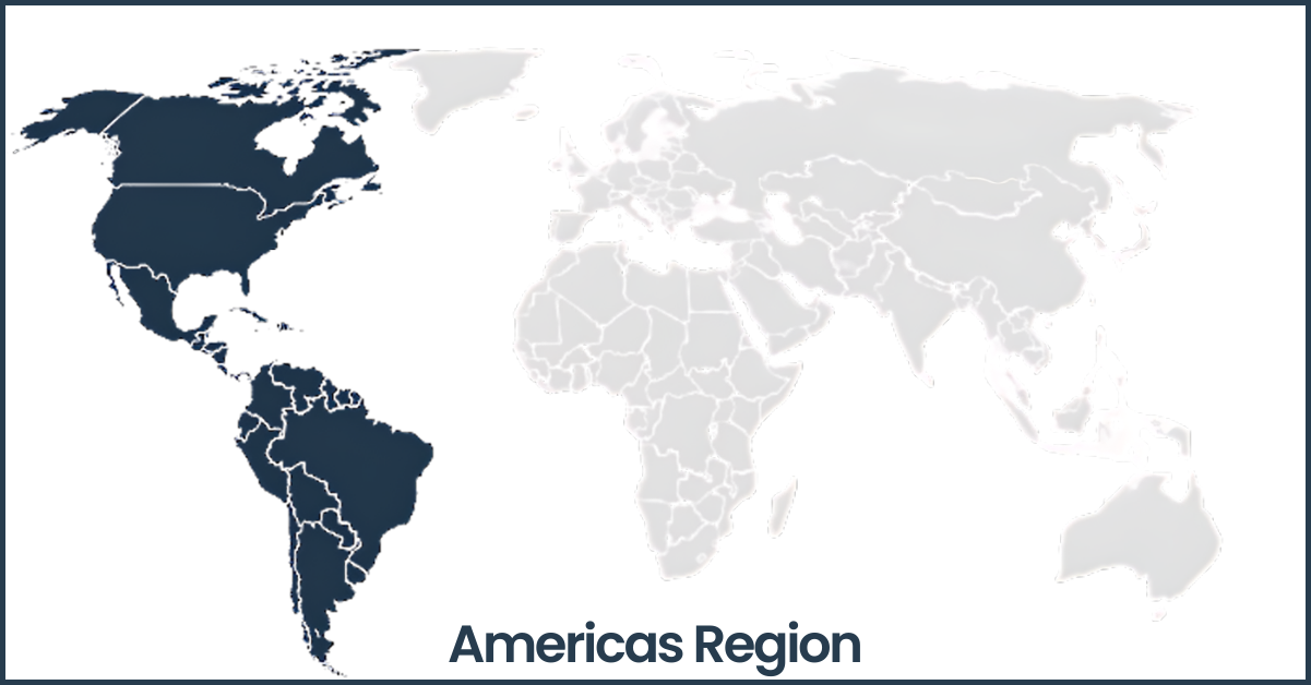 Americas Region Map